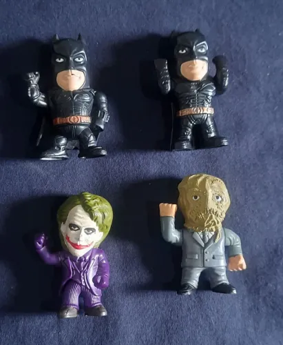 Coleção Completa Bonecos Batman Nestlé Nescau Cereal 2008.2008
