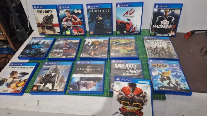 Coleção de capas ** Jogos PS4 