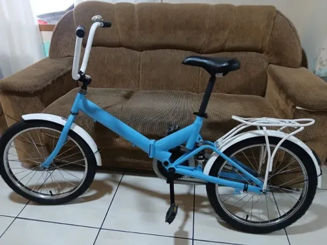 Bicicleta bike dobrável retrô