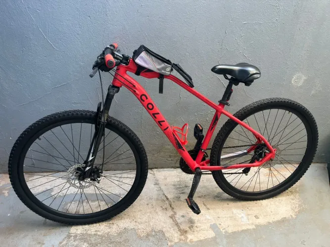 Bicicleta Mountain Bike Colli Aro 29 Vermelha