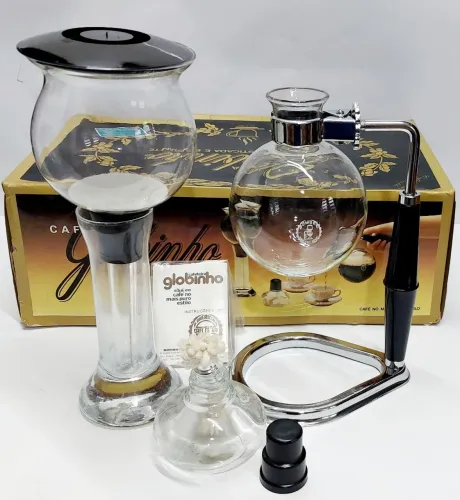 Cafeteira Vintage Globinho Na Caixa Original Completa