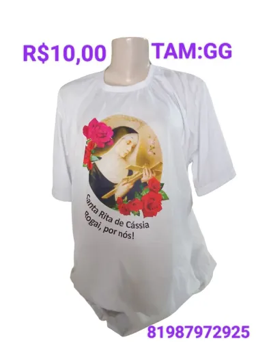 Blusas Religiosas semi novas