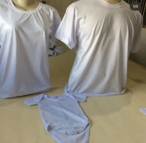 Camisa e body SUBLIMÁVEL