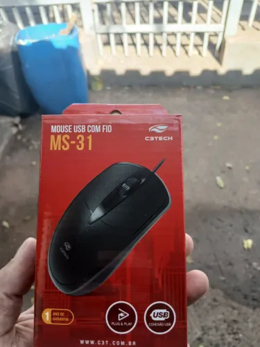 mouse USB com fio c3tech