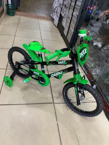 Bicicleta Cairu Racer Kids Verde Com Preta !
