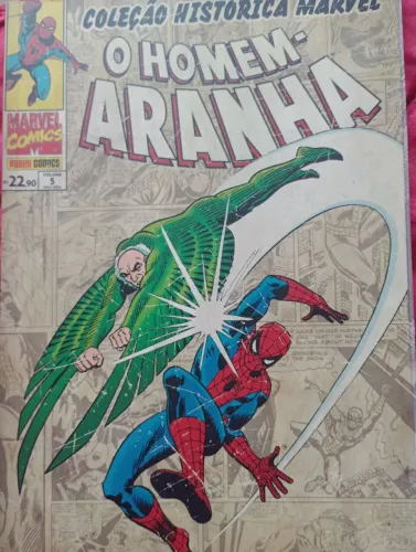 Coleção histórica Homem aranha vol. 5
