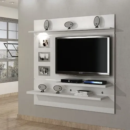 Painel Home Interativo Valdemoveis Branco - Entrega Rápida!