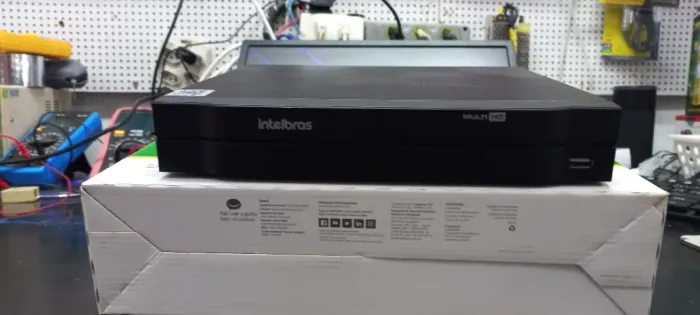 Gravador Digital Video MHDX 16 canais de Segurança Intelbras