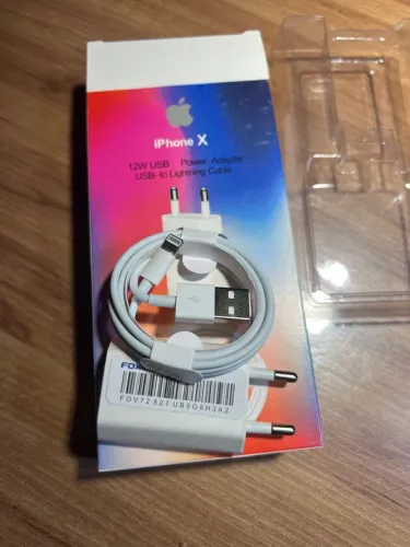 Carregador de iPhone iOS Completo fonte e cabo 