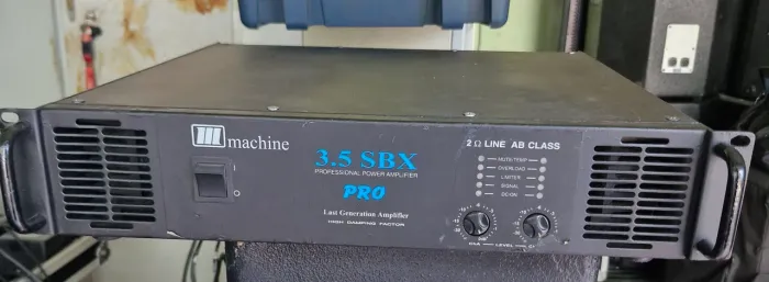 Amplificador machine SBX 3.5 pró