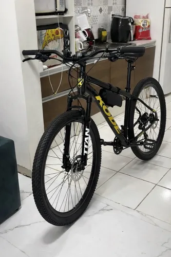Bike Aro 29 Kode - Shimano Completa + Suspensão com Trava no Guidão