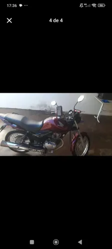 Moto fan 150 2012 partida injeção 