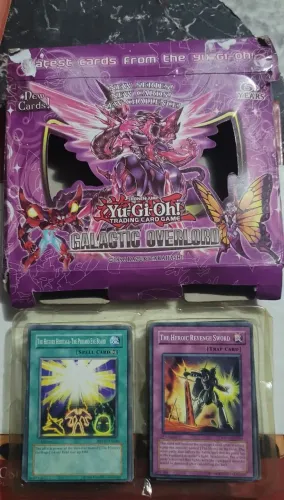 Deck com 95 cartas yu-gi-oh! Galatic overlord card game jogo yugioh