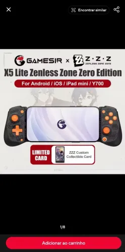 Vendo controle pra smartphones gamesir x5 lite