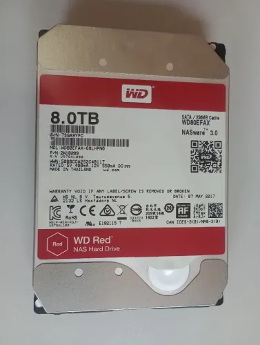 HD WD Red 8.0 TB