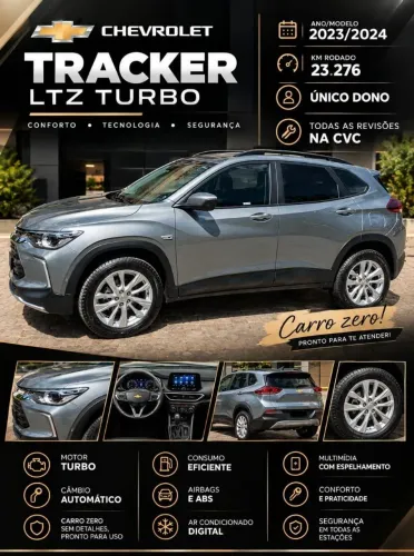 Chevrolet Tracker LTZ 1.0 Turbo 12V Flex AUT 2024