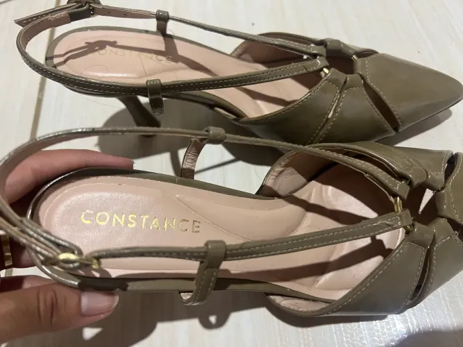 Scarpin Constance Verde Militar - Tam. 36