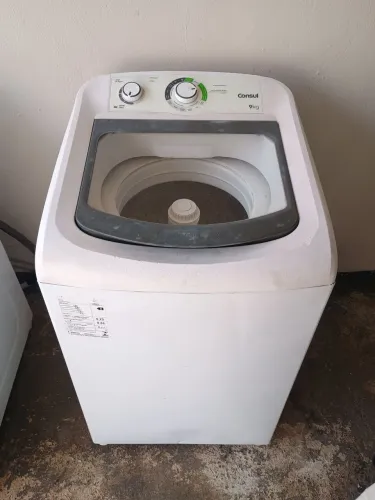 Máquina de lavar roupa Consul9 kg funcionando perfeitamente todas as funções ok