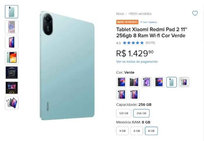 Tablet Xiaomi Redmi2