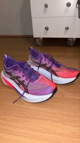 Asics megablast roxo tam 42 masculink
