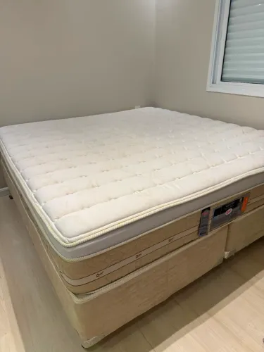 Cama Box + Colchão Castor Silver Star KING