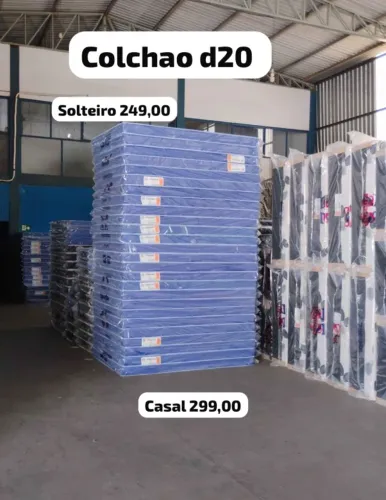 Cama box colchão d20