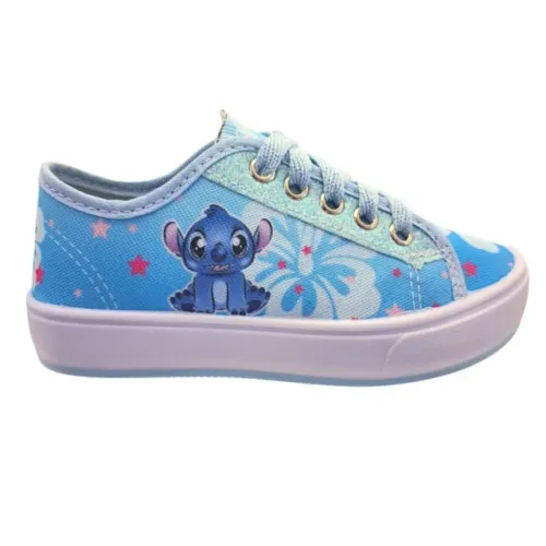Tênis Casual Personagem Meninas Infantil Stit Ortobessa Azul  24I0237