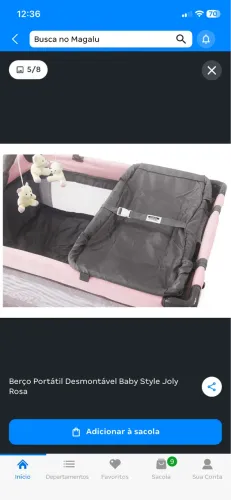 Vendo berço