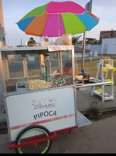 Carro de pipoca 3 mil aceito cartão