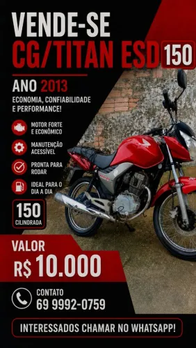 MOTO CG TITAN 150