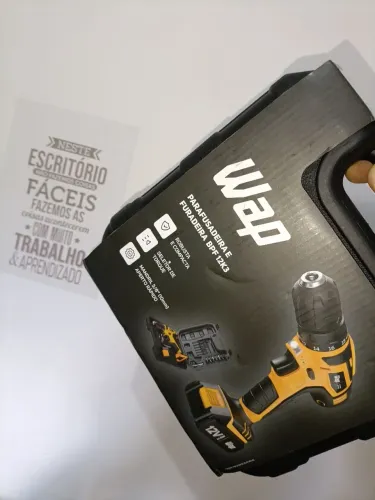 Parafusadeira e Furadeira WAP BPF 12K3 Nova C/ Maleta