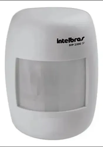 Sensor infravermelho Intelbras ivp 2000 sem fio.