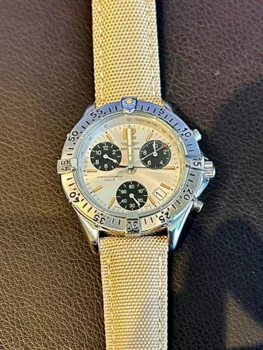 Relógio Breitling Colt 38mm Suíço c/ 2 Pulseiras 