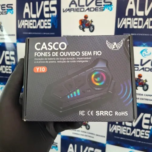 Fone de ouvido para a capacete com o microfone