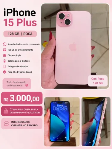 iPhone 15 plus 128