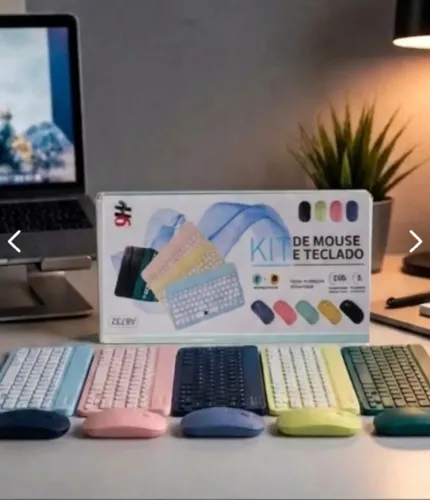 Kit de Teclado Bluetooth e Mouse 9H