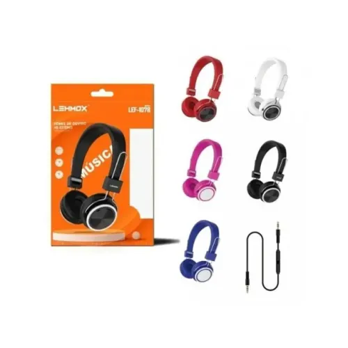 Fone De Ouvido Headphone Lehmox