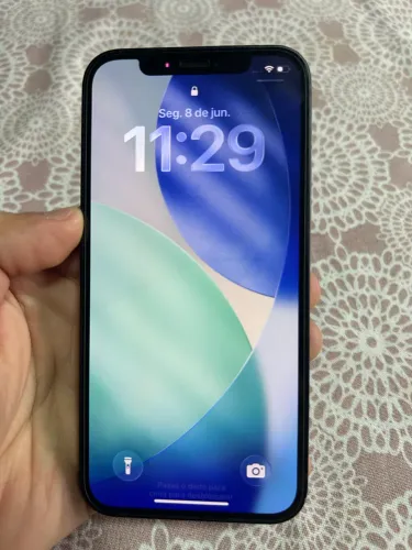 Iphone 12 64gb Preto - Saúde Bateria 82%