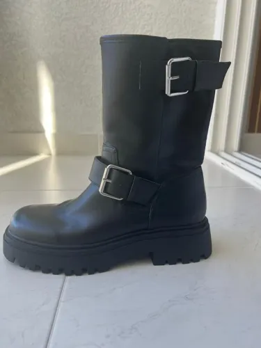 Bota Couro Pull&Bear