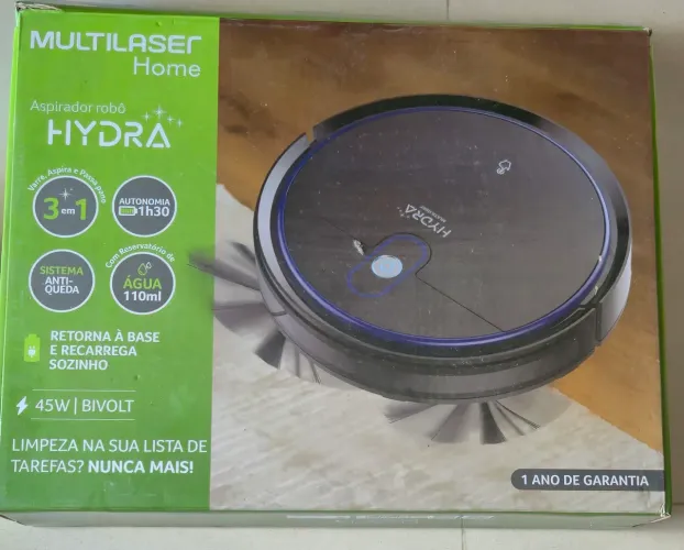 Robô Aspirador Multilaser Hydra