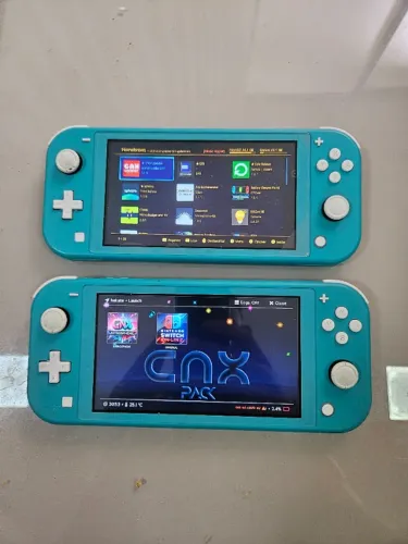 nintendo switch lite 128 desbloqueado seminovo
