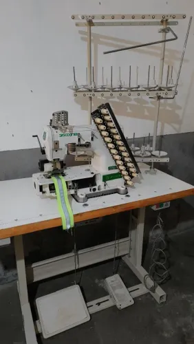 Máquina Elastiqueira 12 agulhas 