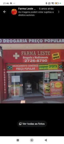 Venda de Drogaria na zona leste 