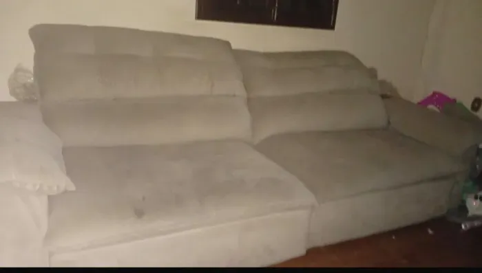 Sofá reclinável 