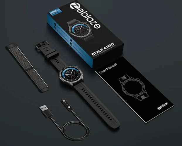 Relógio de Zblaze Btalk 4 em Português+ Pulseira Extra