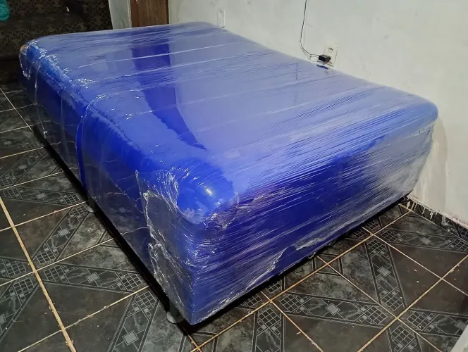 Cama Box Casal De Molas Muito Confortavel