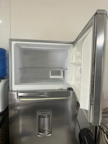 Geladeira eletrolux 450lt inox