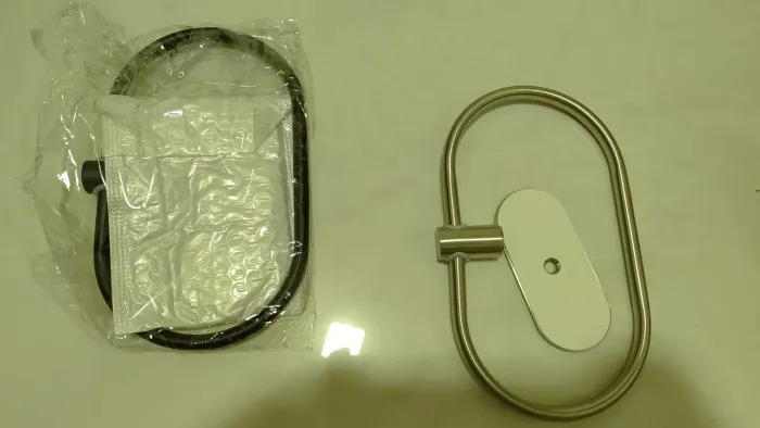 Suporte de toalha para banheiro de adesivo