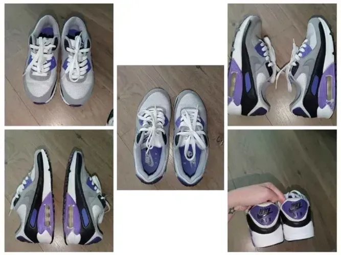 Tênis 34 Original Nike "Air Max 90' Hyper Grape"
