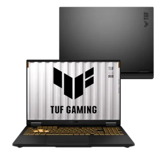 ASUS TUF Gaming F16, Intel Core i5 14a geração, NVIDIA RTX? 5060, 16GB, 512GB SSD